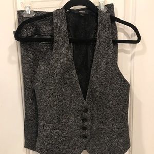 Express Vest and Skirt Formal Ware